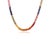 Mid 20th Century Mid 20th Century 37.66Ct Natural Rainbow Sapphire Tennis Necklace in 14k Gold For Sale - Image 5 of 14