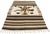 Mexican Vintage Mexican Serape Blanket Kilim Rug - 04'06 X 06'07 For Sale - Image 3 of 9