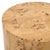 Brown Burl Wooden Round Accent Table by Essentials for Living For Sale - Image 8 of 8