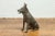 Contemporary Contemporary Bronze Sculpture Depicting a German Shepherd with Dark Patina For Sale - Image 3 of 12