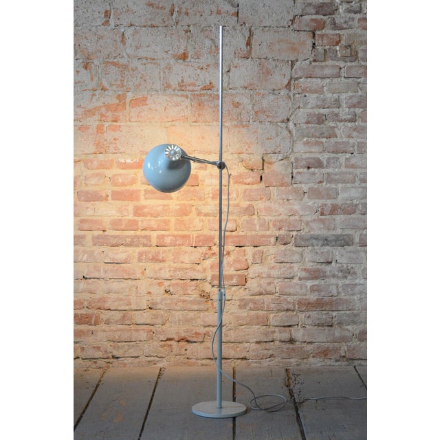 Mid-Century Floor Lamp in Chrome by J. Hůrka for Napako, Czech, 1960s For Sale - Image 12 of 15
