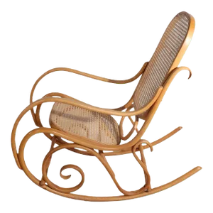 1970s Bentwood Rocking Chair Att. To Thonet