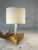 Wood Post-Modern Table Lamp, France, 1980s For Sale - Image 7 of 12