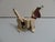 1950s Vintage Foldable Wooden Dogs, 1950s, Set of 2 For Sale - Image 5 of 13