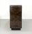 Wood Vintage Mastercraft Style Burl Wood & Brass Sideboard For Sale - Image 7 of 8