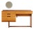 Small Mid Century Teak Desk Vanity by Gunther Hoffstead for Uniflex For Sale