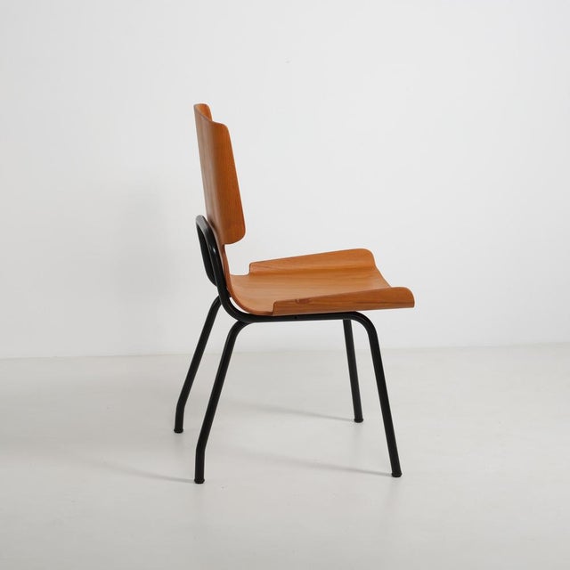 Italian Model 112 Chair in Teak Bentwood from Società Compensati Curvi, 1950s For Sale - Image 11 of 12