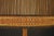 Burnt Orange Large Maria Kipp Lampshade With Black, Sienna, and Burnt Orange Stripes, 1960s For Sale - Image 8 of 9