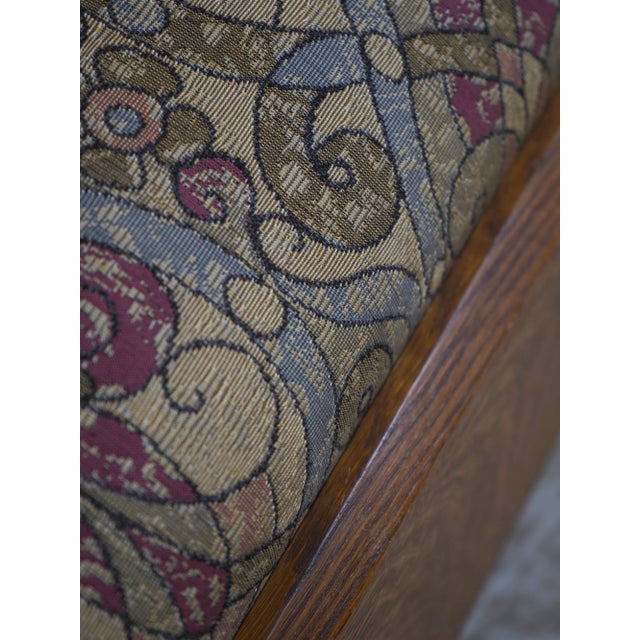 Stickley Mission Oak Arts & Crafts Sofa For Sale - Image 9 of 18