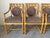 Coastal Vintage McGuire Style Bamboo & Leather Wrap Dining Arm Chairs – Set of 4 For Sale - Image 3 of 18