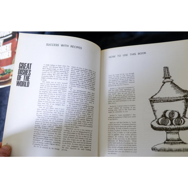 Paper Dishes of the World Cookbook by Robert Carrier: International Cuisine (1963) For Sale - Image 7 of 16