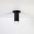 Deep Flush Mount Black, by Research.Lighting, Modern, Minimal For Sale - Image 4 of 6