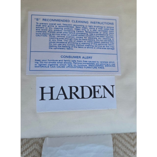 English Vintage Harden Furniture Normandie Wing Chairs, Set of 4 For Sale - Image 3 of 17
