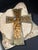 Carson’s rustic angel cross, 2009.