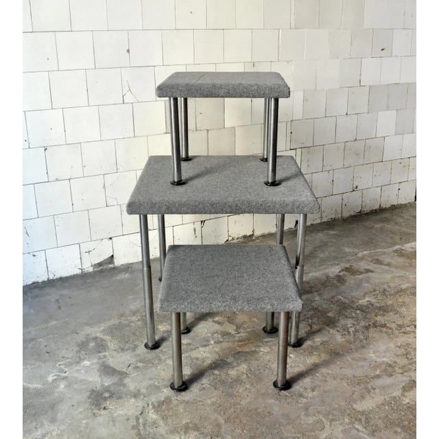 1960s Talponia Dining Table & Stools Set by Roberto Gabetti & Aimaro Isola for ARBO, 1969, Set of 5 For Sale - Image 5 of 18