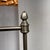 Gray Transitional Brushed Nickel Swing Arm Floor Lamp For Sale - Image 8 of 12