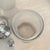 Mid-Century Modern Cocktail Set With Platinum Rings & Sugar Glass Finish - Set of 7 For Sale - Image 9 of 12