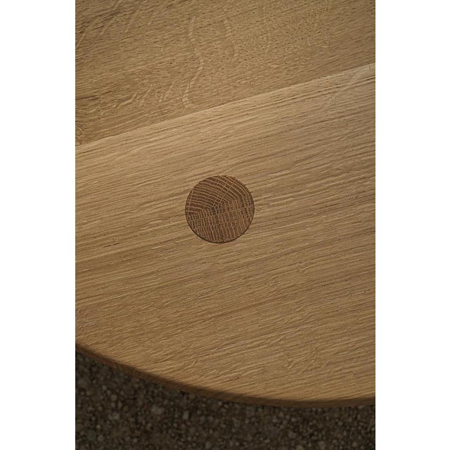 Nahele Varnished Oak Nesting Tables by La Lune, Set of 2 For Sale - Image 14 of 18