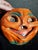 Vintage “Sly Grin” Halloween Pulp / Papier Mache' Jack-O’-Lantern 1930s For Sale - Image 9 of 9