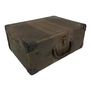 1940s Advertising Suitcase