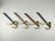 Mid-Century Aluminum Coat Hooks, 1950s, Set of 4 For Sale - Image 4 of 18