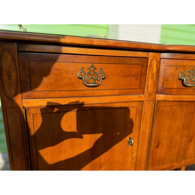 American of Martinsville 1990S American of Martinsville Federal Style Sideboard / Server For Sale - Image 4 of 11