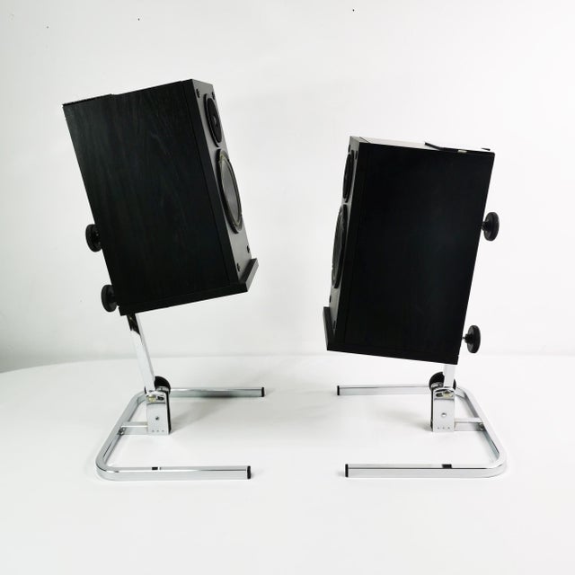Audio Speaker Stands, Germany, 1970s, Set of 2 For Sale - Image 14 of 16