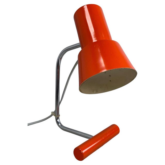 Metal Model 85133 Red Desk Lamp by Josef Hurka, 1970s For Sale - Image 7 of 7