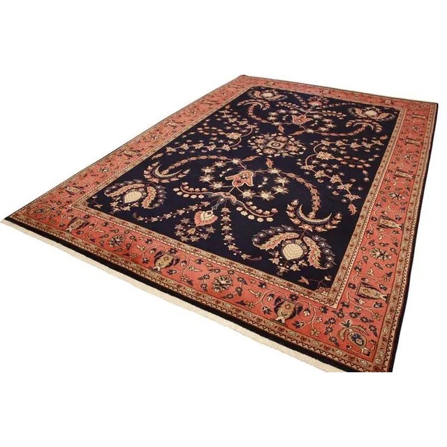 Middle Eastern Hand-Knotted Sarough Rug For Sale - Image 9 of 11