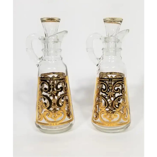 Georges Briard 22-Karat Gold Cruet Set 1960s Mid Century For Sale - Image 12 of 12