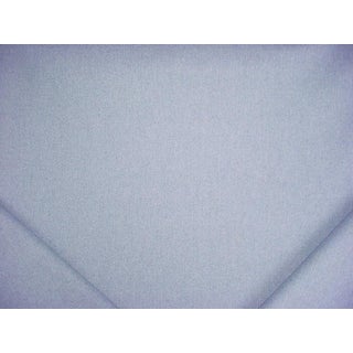 Traditional Robert Allen Wool Chevron Rain Blue Drapery Upholstery Fabric - 2-7/8y For Sale