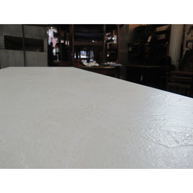 White Mid 20th Century White Mid-Century Modern Arch Table For Sale - Image 8 of 8
