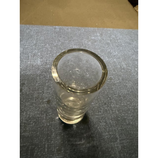 St Louis Crystal Vase, 1930s For Sale - Image 3 of 4