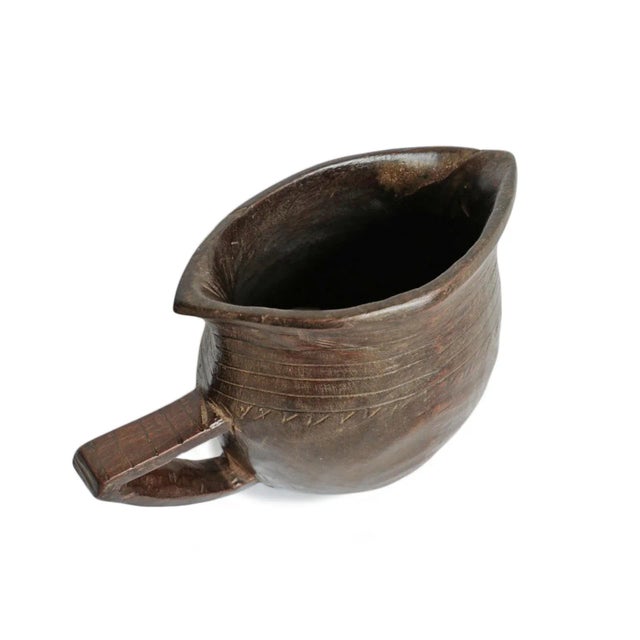 African Vintage Village Pitcher For Sale - Image 3 of 6