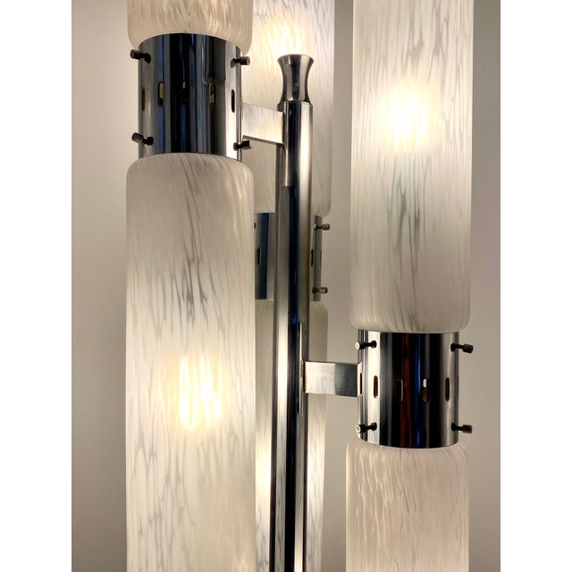 Murano Glass Floor Lamp by Aldo Nason for Mazzega For Sale - Image 11 of 18