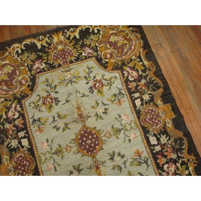 Vintage Besserabian Kilim - 5' x 6'7" For Sale In New York - Image 6 of 6