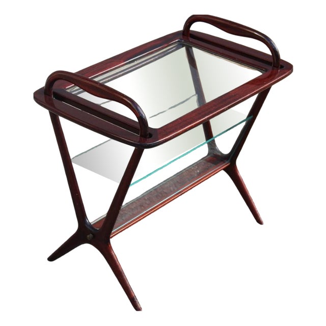 Bar Table with Tray by Ico Parisi for De Baggis, 1950s For Sale
