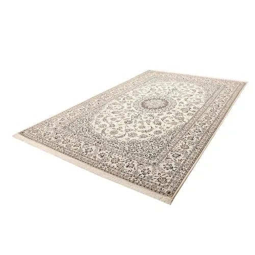 Nain Floral Pattern Rug in Wool For Sale - Image 11 of 11