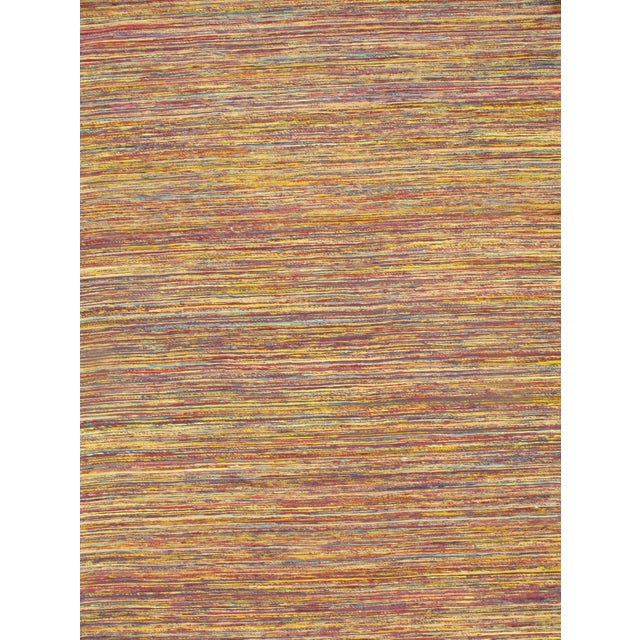 Modern Pasargad NY Sari-Silk Modern Flat Weave Rug - 9' X 12' For Sale - Image 3 of 3