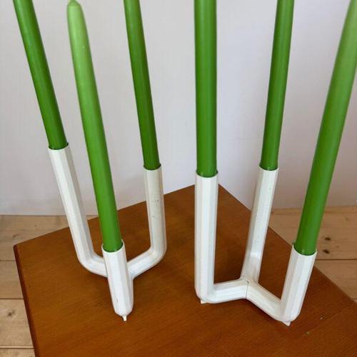 Set of 2 Candle Holders - Sweden (1970s)