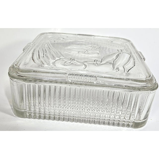 Remember those mid century glass blocks? Think that only with ornately sculpted vegetables and as a casserole..the lid...