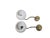 Art Deco Sconces, Poland, 1950s, Set of 2 For Sale - Image 3 of 12