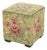 George Smith Style Kilim Upholstered Ottoman For Sale