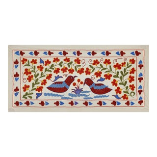 Suzani Duck Pillow Cover 1'6'' X 3'2'' For Sale