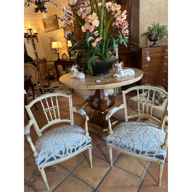 1940’s Italian Children’s Arm Chairs/a Pair For Sale - Image 12 of 12