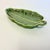 1990s Vintage Boho Chic Portuguese Bordallo Pinheiro Trompe L’Oeil Banana Leaf Serving Dish For Sale - Image 11 of 16