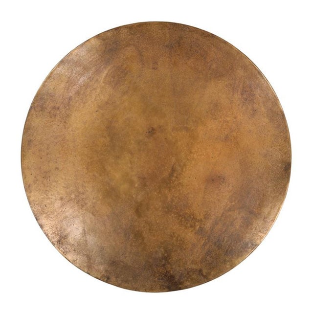 Striking pedestal coffee table featuring a dramatic composition of rounded forms that gives the piece a modern/postmodern...
