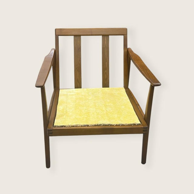 Vintage Lounge Chair in Wood, 1960s For Sale - Image 13 of 16