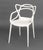 Philippe Starck for Kartell "Masters" Arm Chair, recycled thermoplasic technopolymer in white, marked "Masters Kartell /...