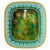 George Jones Majolica Sardine Box on Turquoise Ground, English, Ca. 1870 For Sale - Image 13 of 18